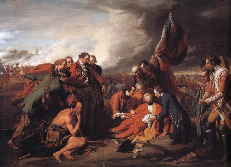 Benjamin West The Death of General Wolfe Spain oil painting art